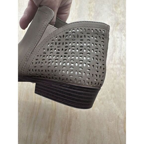 Mia Kids Little/Big Girl's Gilli Ankle Boots Slip-On Shoes Cognac Sz 5 - Picture 7 of 8